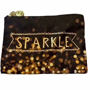 Bath & Body Works black and gold Clutch NWOT